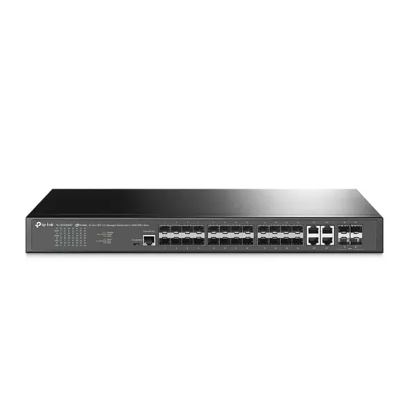 +Omada - 24-Port Gigabit and 4-Port 10GE SFP+ L2+ Managed Switch with 24-Port PoE