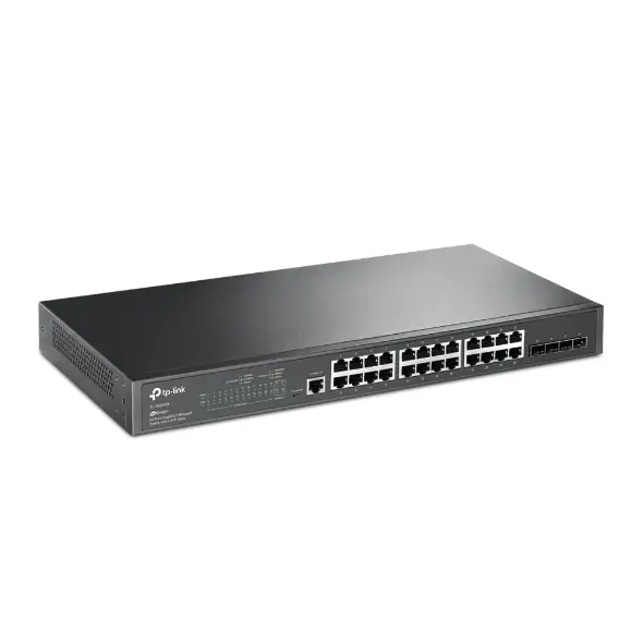 +Omada - JetStream 24-Port Gigabit L2 Managed Switch with 4 SFP Slots