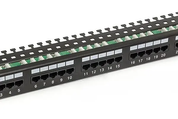 Netsys Patch Panel 24 Port Loaded