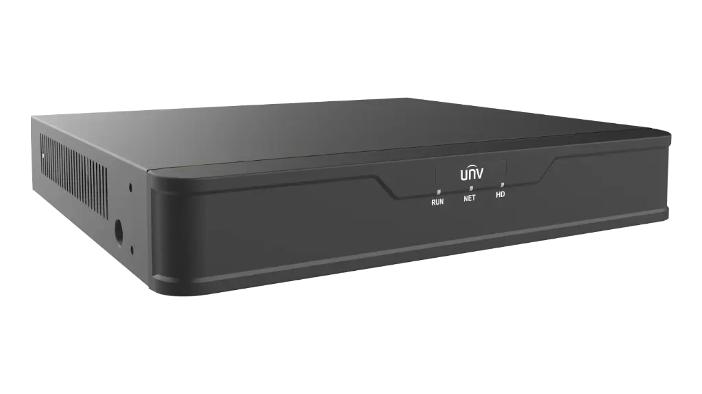Uniview 1 HDD 4-ch 1U Network Video Recorder Up to 4K resolution recording