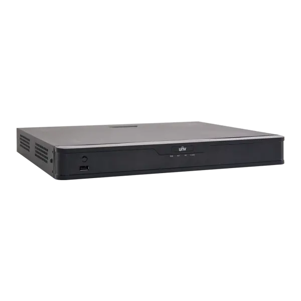 Uniview 2HDD 16-ch 16 PoE 1U Network Video Recorder Up to 4K resolution recording