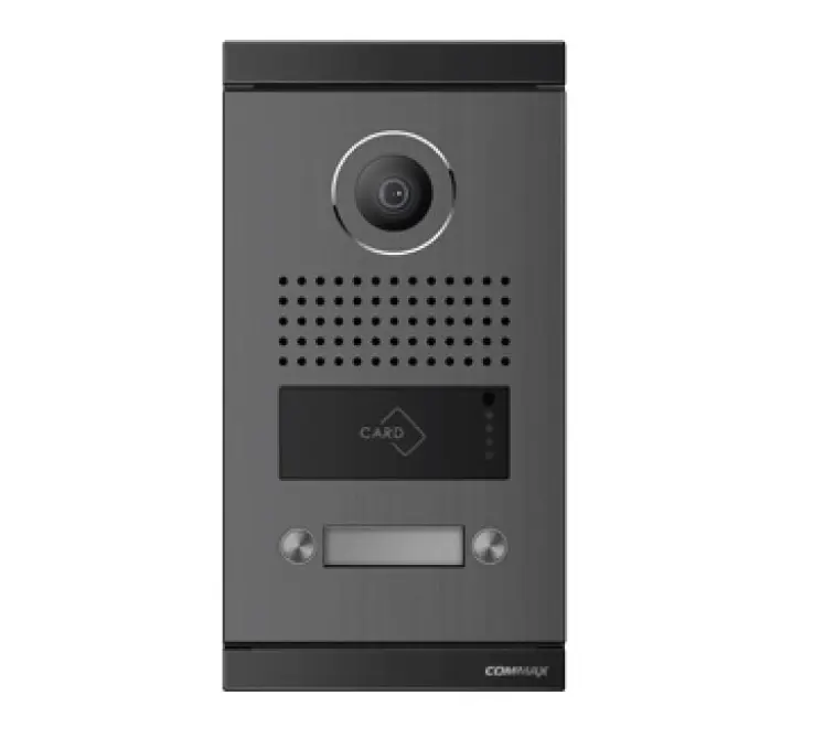 1/3” Color Door Camera  With Access Control 2 Apartment