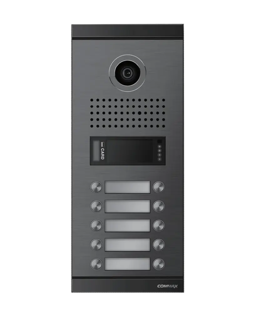 1/3” Color Door Camera With Access Control 10Apartment