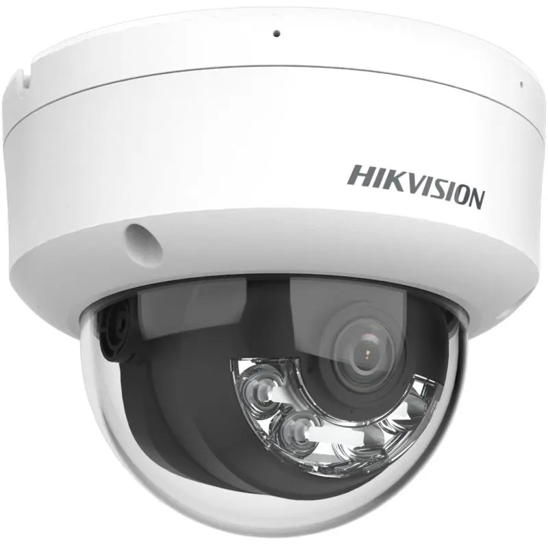 Hikvision 4MP Smart Hybrid Light Fixed Dome Network Camera Built-in Mic