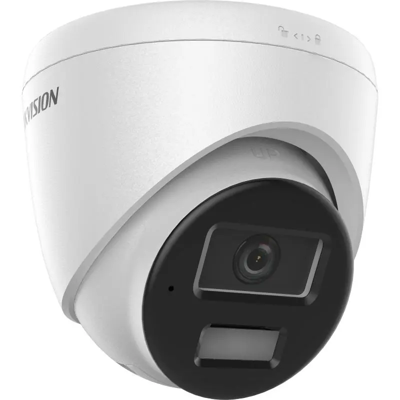 Hikvision 4MP Smart Hybrid Light Fixed Turret Network Camera Built-in Two-way Audio
