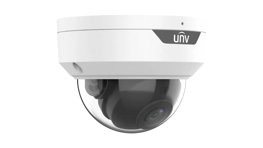 Uniview 2MP LightHunter Fixed IR Dome Analog Camera Built-in Mic