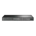 TP-LINK 24-Port 10/100Mbps + 4-Port Gigabit Smart Switch with 24-Port PoE+