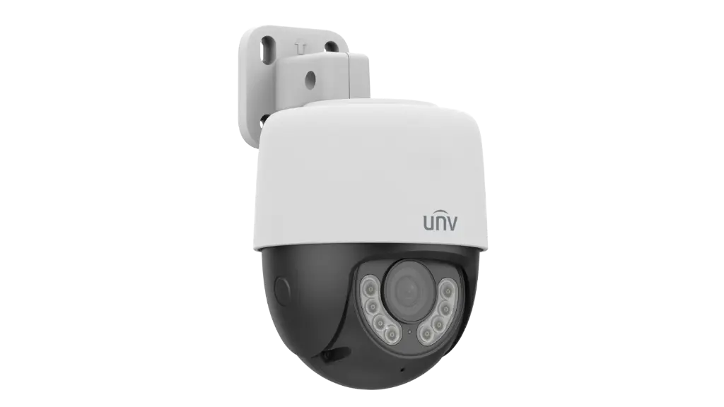 Uniview 2MP ColorHunter Fixed Warm Light PT Analog Camera Built-in Mic