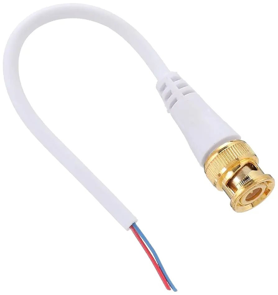 WHITE BNC Connectors