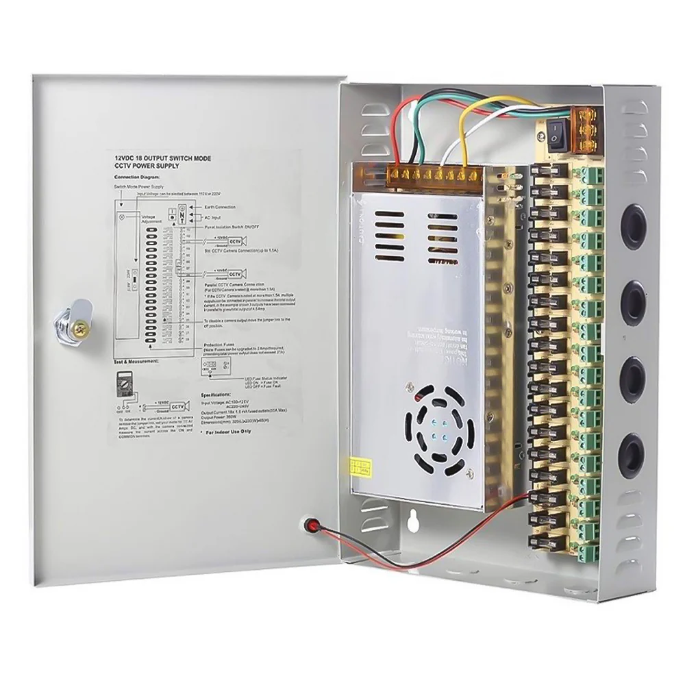 12V 30A Box Power Supply 