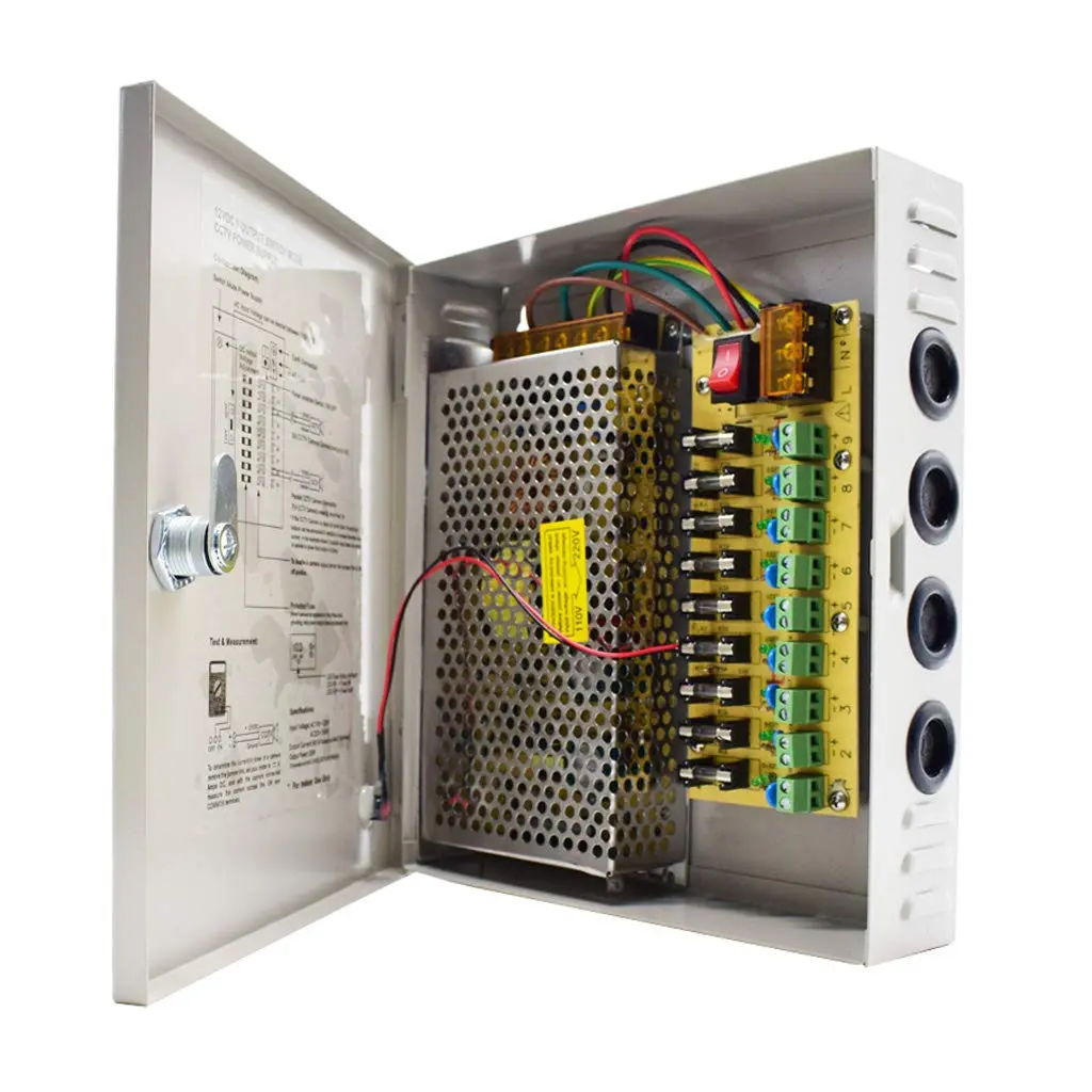 12V 10A Box Power Supply 