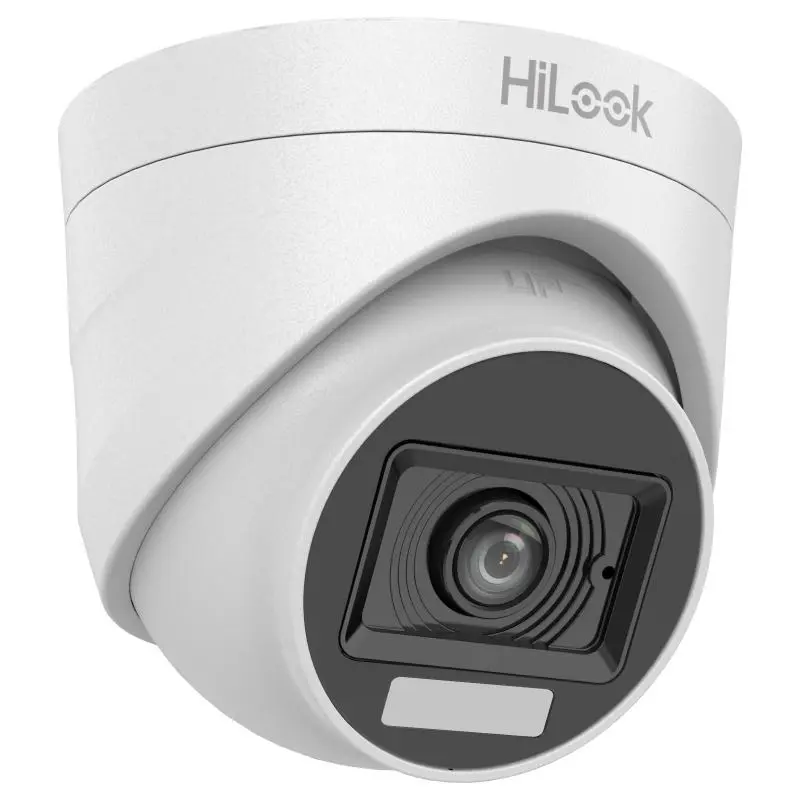 HiLook 2MP Dual Light Audio Indoor Fixed Turret Camera Built-in Mic