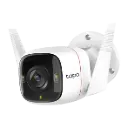 Tapo 4MP Outdoor Wi-Fi Camera Full-Color Wired or Wireless Networking Two-Way Audio