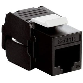 D-Link RJ CAT6A KEYSTONE JACKS (Black)