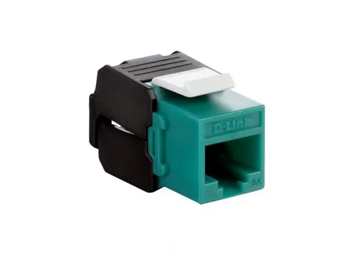 D-Link RJ CAT6A KEYSTONE JACKS (Green)