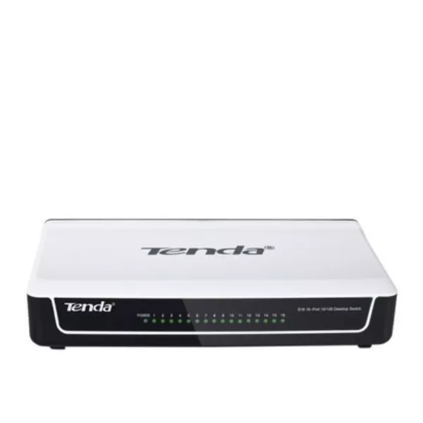 Tenda 16-Port Fast Ethernet Desktop Switch 