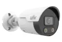 Uniview 5MP HD Intelligent Light and Audible Warning Fixed Bullet Network Camera Built-in Mic and Speaker
