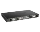 D-Link 48-Port Gigabit POE ( 48 POE – 370 watts ) + 4*10G SFP Ports Smart Switch / DGS-1250-52XMP