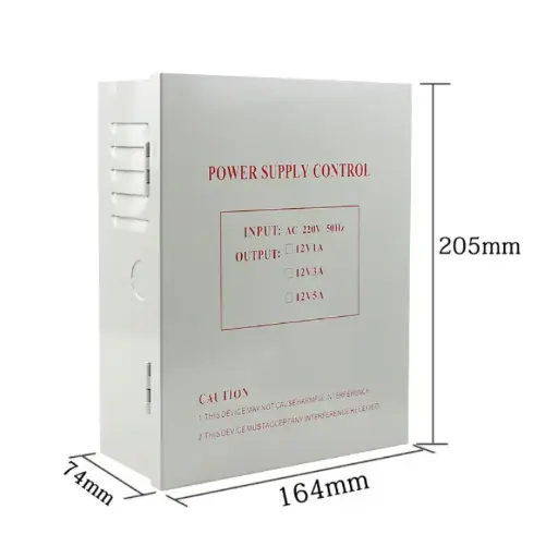 [O TECH POWER CONTROL BOX 12V WITHOUT BATTER] O Tech Power control For Access Control