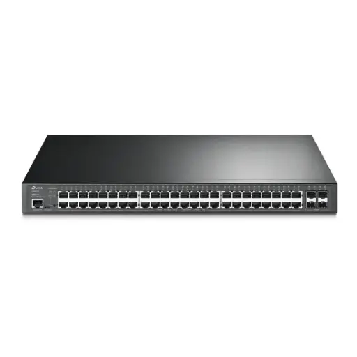 [TL-SG3452P] TP-LINK JetStream 52-Port Gigabit L2+ Managed Switch with 48-Port PoE+