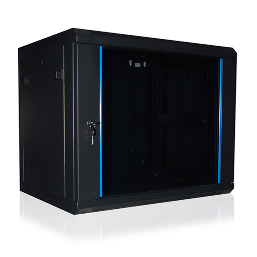 [Green 9U With Fan and PDU] Green 9U Rack 60*45 With PDU And Fan