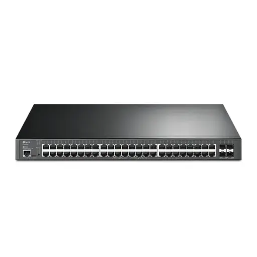[TL-SG3452XP] Omada - JetStream 48-Port Gigabit and 4-Port 10GE SFP+ L2+ Managed Switch +with 48-Port PoE