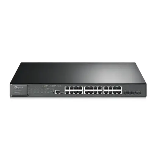 [TL-SG3428XMP] +Omada - 24-Port Gigabit and 4-Port 10GE SFP+ L2+ Managed Switch with 24-Port PoE
