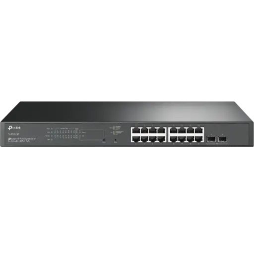 [TL-SG2218P] TP-LINK - JetStream 18-Port Gigabit Smart Switch with 16-Port PoE+