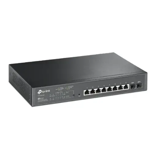 [TL-SG2210MP] TP-LINK - JetStream 10-Port Gigabit Smart Switch with 8-Port PoE+