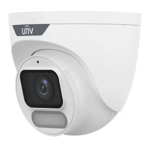[IPC3625LE-ADF28K-WP] Uniview 5MP ColorHunter with Wise-ISP Fixed Eyeball Network Camera Built-in Mic