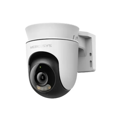 [MC510] Mercusys 2K Outdoor WiFi Camera Full-Color 360° Visual Coverage