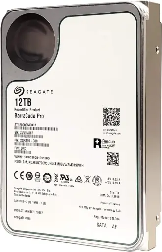 [12TB Seagate] Seagate Hard Disk 12TB