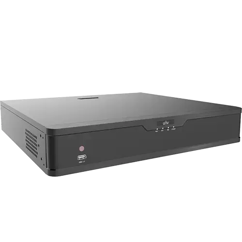 [NVR304-32E2-P16] Uniview 4 HDDs 32-ch With 16-ch PoE 1U Network Video Recorder Up to 12 Megapixels resolution recording