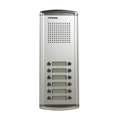 [DR-12AM] Commax Intercom 12 Buttons Audio Outdoor Aluminum Panel