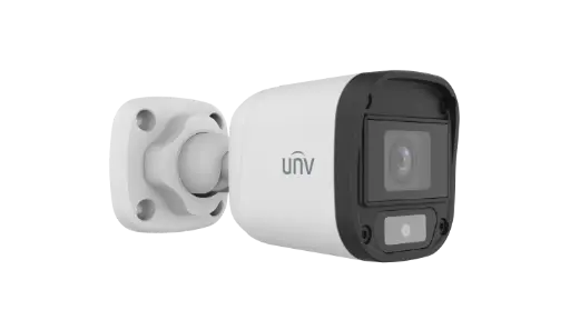 [UAC-B112-F40-W] Uniview 2MP ColourHunter HD Fixed Mini Bullet Analog Camera