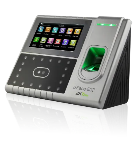 [uFace602]  ZKTeco Face Time Attendance Machine, 4 Inches