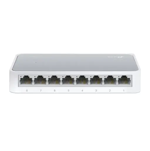 [TL-SF1008D] TP-Link 8-Port 10/100Mbps Desktop Switch Plastic