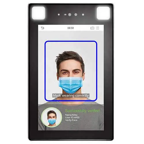 [PROFACE-X] ZkTeco Face & Palm Verification Terminal with Mask Detection
