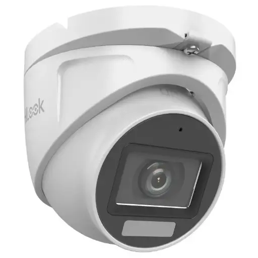 [THC-T127-LMS] HiLook 2MP Dual Light Audio Fixed Turret Camera Built-in Mic