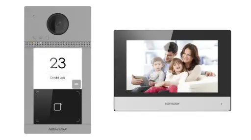 [DS-KIS604-S] Hikvision IP Video Intercom Kit 4 Port POE Switch