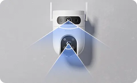 [H9C 3MP+3MP] EZVIZ H9C 3MP+3MP Dual-Lens Pan & Tilt Wi-Fi Camera 