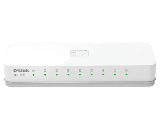 [DES-1008C/E] D-Link 8-Port 10/100 Mbps Fast Ethernet Unmanaged Switch