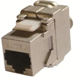 [NKJ-6ASMET2B21] D-Link RJ Cat6A FTP Keystone Jacks (Metal)