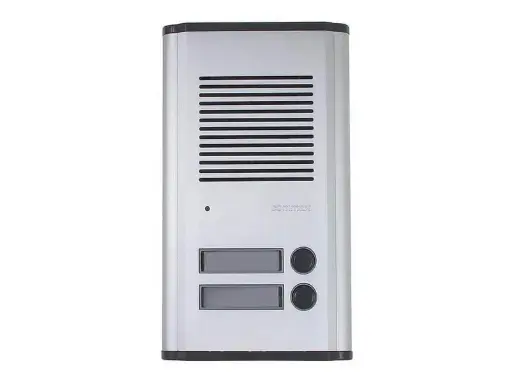 [DP-2S/DR-201AG] Commax Audio Intercom Kit 2 Line - Aluminum Panel With 1  Handset