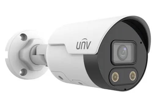 [IPC2128SB-ADF40KMC-I0] Uniview 8MP HD Intelligent Light and Audible Warning Fixed Bullet Network Camera Built-in Mic and Speaker