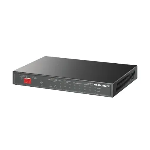 [MS110GMP] Mercusys 10-Port Gigabit Desktop Switch with 8-Port PoE+
